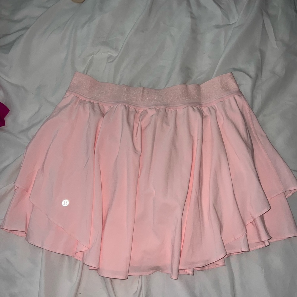 Lululemon Athletica Pink Mini Skater Skirt